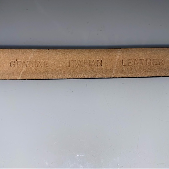 Kenneth Cole NY K1952 black leather belt - Picture 3 of 5